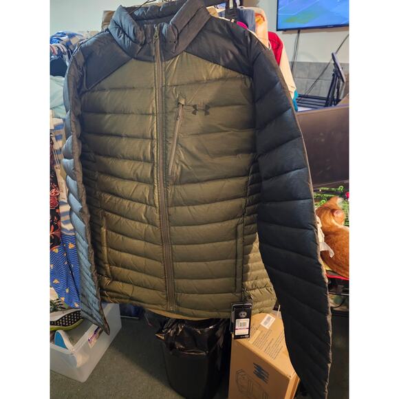 Under Armour Storm Coldgear Pertex Quantum 700 Fill Down Men XXL Insulate Jacket - Picture 1 of 8